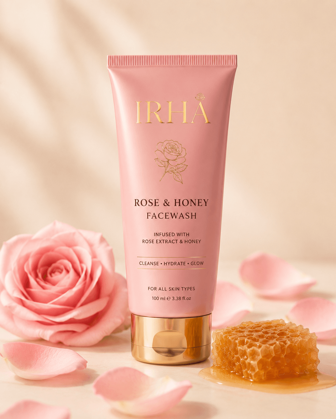 Irha Rose & Honey Facewash